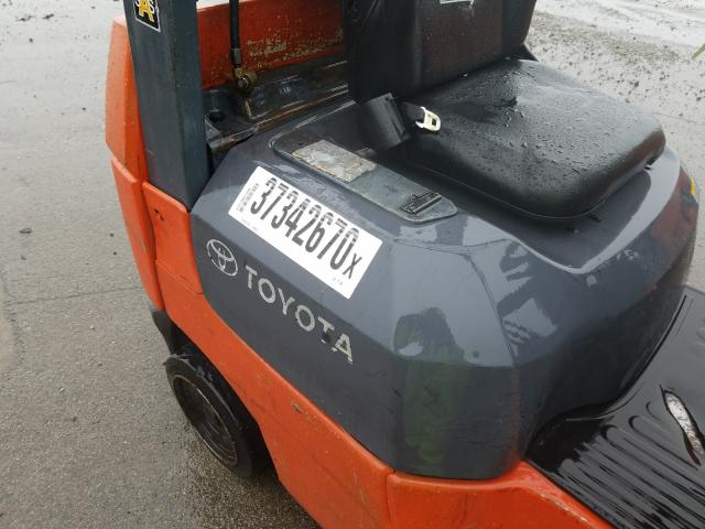 87194 - 2004 TOYOTA FORKLIFT  photo 9