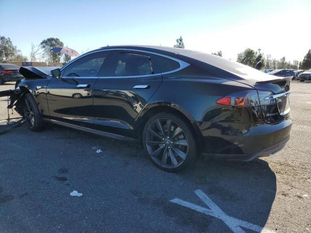 5YJSA1S15FFP78337 - 2015 TESLA MODEL S 70 BLACK photo 2