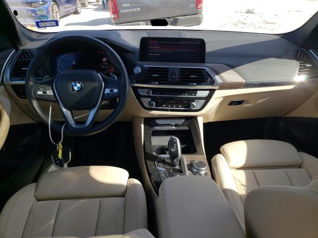 5UXTY3C03L9D30588 - 2020 BMW X3 SDRIVE30I WHITE photo 8