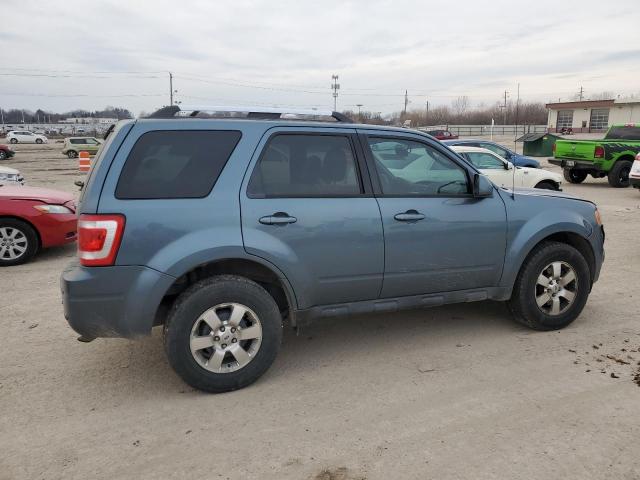 1FMCU9E78BKC61701 - 2011 FORD ESCAPE LIMITED BLUE photo 3