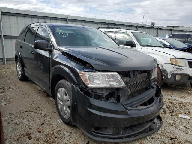 3C4PDCAB3ET166219 - 2014 DODGE JOURNEY SE BLACK photo 4