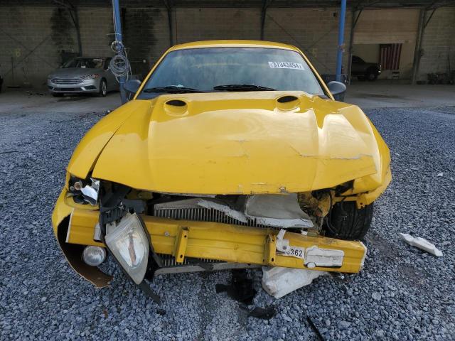 1FAFP47V6WF210838 - 1998 FORD MUSTANG COBRA YELLOW photo 5