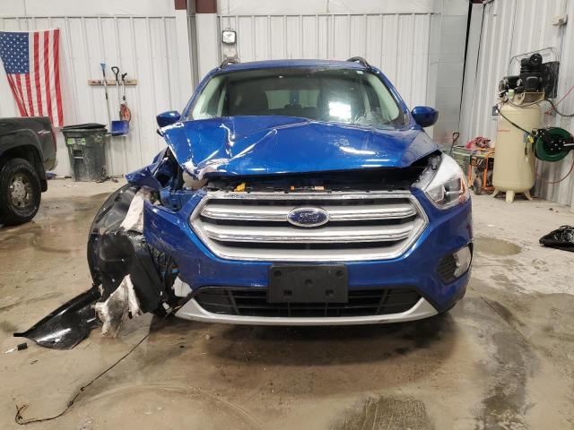 1FMCU9HD5JUD01611 - 2018 FORD ESCAPE SEL BLUE photo 5