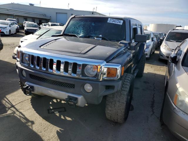 5GTEN13E388123222 - 2008 HUMMER H3 BLUE photo 1