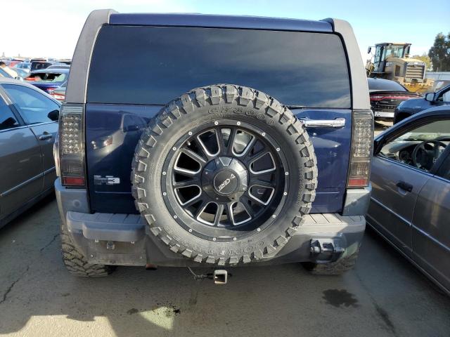 5GTEN13E388123222 - 2008 HUMMER H3 BLUE photo 6