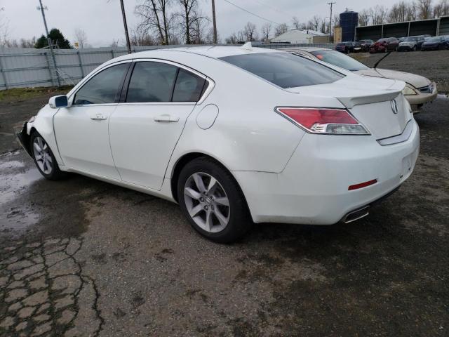 19UUA8F54DA011195 - 2013 ACURA TL TECH WHITE photo 2