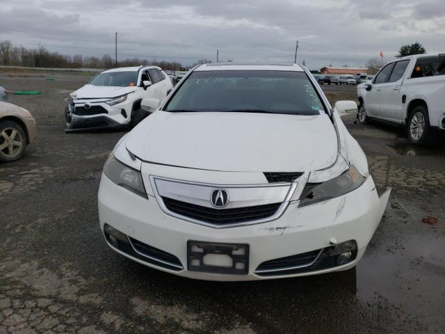 19UUA8F54DA011195 - 2013 ACURA TL TECH WHITE photo 5