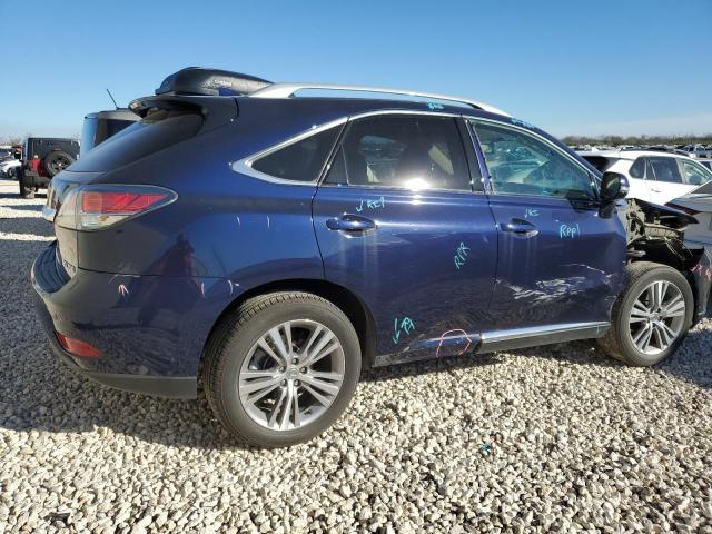 2T2ZK1BA8FC152079 - 2015 LEXUS RX 350 BLUE photo 3