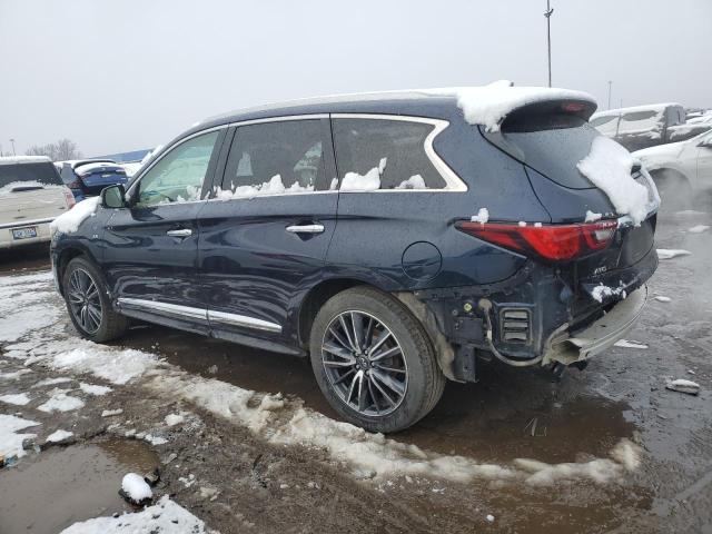 5N1DL0MM6KC526037 - 2019 INFINITI QX60 LUXE BLUE photo 2