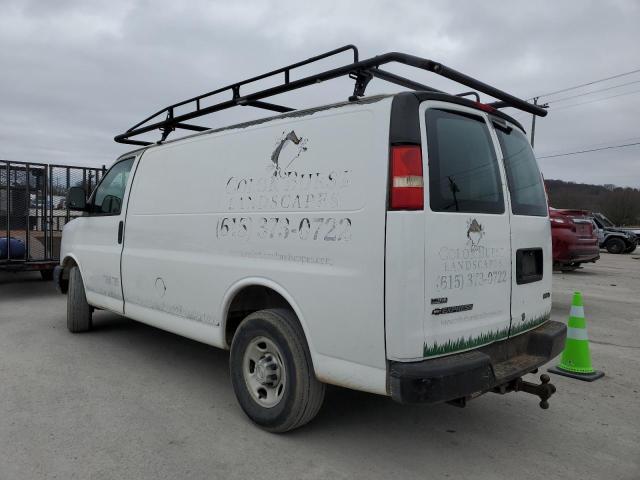 1GCZGFBA0A1103121 - 2010 CHEVROLET EXPRESS G2 WHITE photo 2