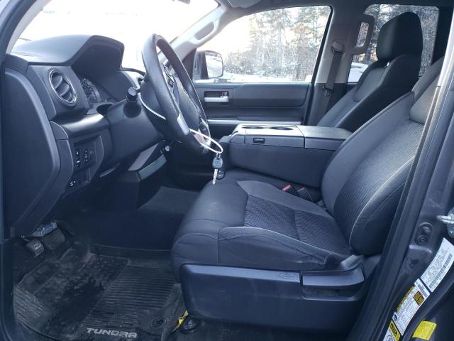 5TFUY5F18EX370246 - 2014 TOYOTA TUNDRA DOUBLE CAB SR/SR5 GRAY photo 7