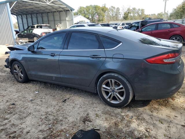 3FA6P0H77JR135538 - 2018 FORD FUSION SE CHARCOAL photo 2