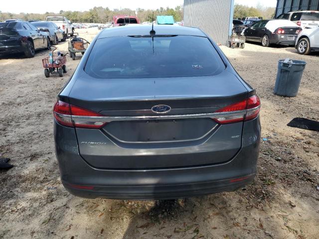 3FA6P0H77JR135538 - 2018 FORD FUSION SE CHARCOAL photo 6