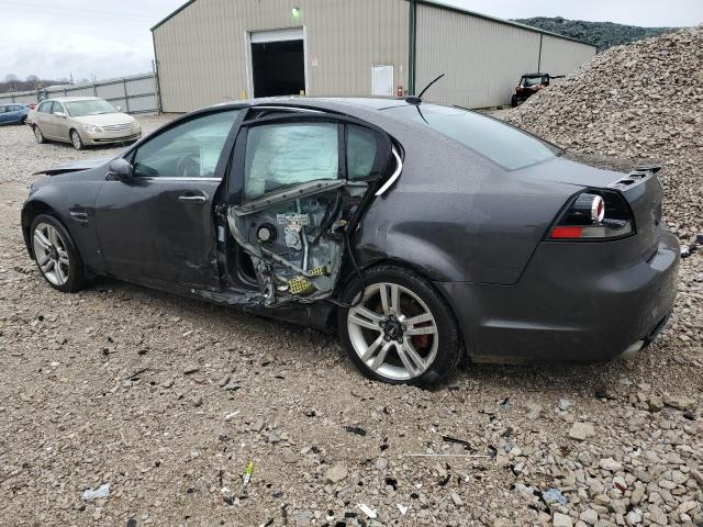 6G2ER57718L139518 - 2008 PONTIAC G8 GRAY photo 2