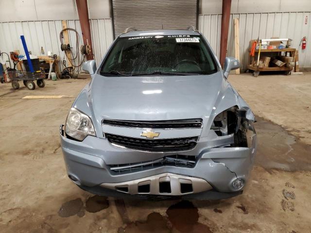 3GNAL4EK8ES533461 - 2014 CHEVROLET CAPTIVA LTZ BLUE photo 5