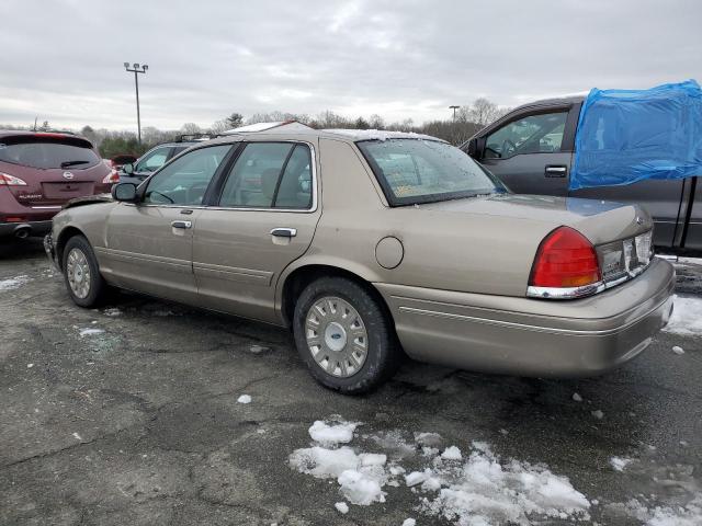 2FAFP73WX3X150269 - 2003 FORD CROWN VICT BEIGE photo 2