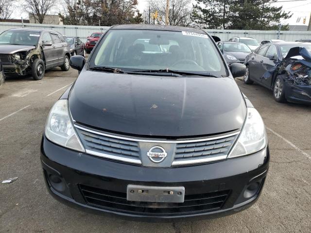 3N1BC13E49L450072 - 2009 NISSAN VERSA S BLACK photo 5