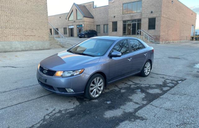 KNAFW4A34A5215598 - 2010 KIA FORTE SX BLUE photo 2