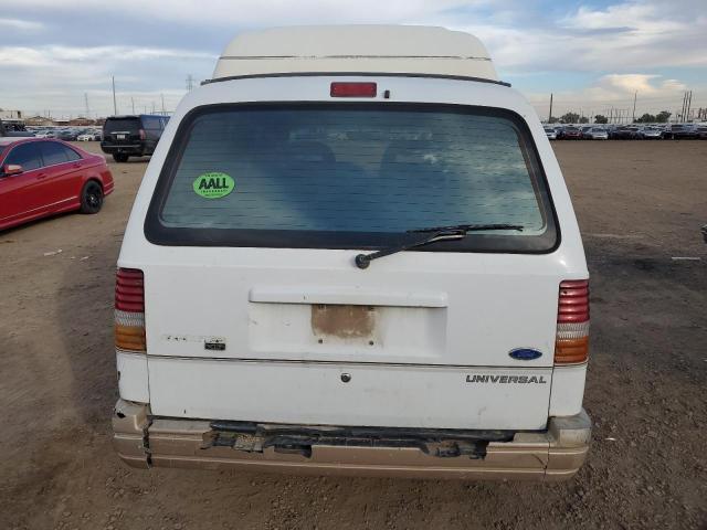 1FMDA41X3SZA84097 - 1995 FORD AEROSTAR WHITE photo 6