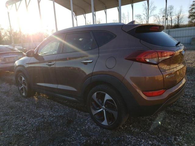 KM8J33A21GU039109 - 2016 HYUNDAI TUCSON LIMITED ORANGE photo 2