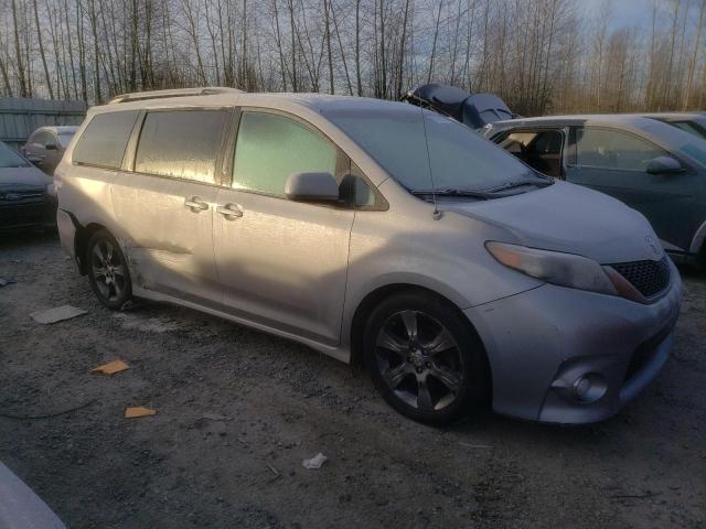 5TDXK3DC7BS076653 - 2011 TOYOTA SIENNA SPORT SILVER photo 4