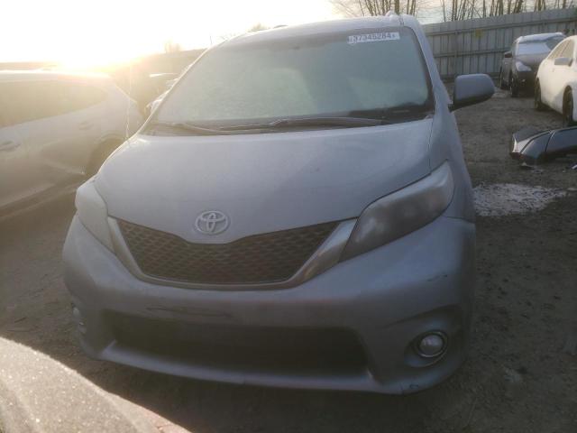 5TDXK3DC7BS076653 - 2011 TOYOTA SIENNA SPORT SILVER photo 5