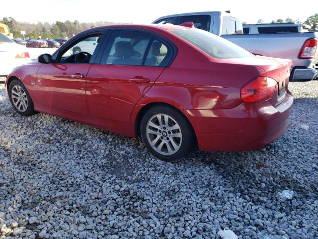 WBAVA335X7KX72187 - 2007 BMW 328 I RED photo 2