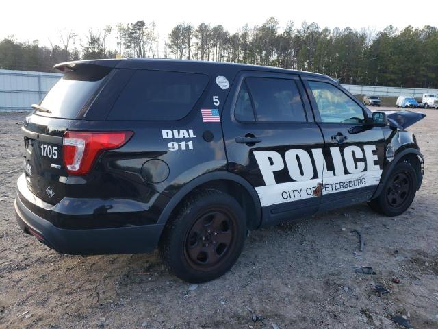 1FM5K8AR0HGE00828 - 2017 FORD EXPLORER POLICE INTERCEPTOR 黑色 照片 3