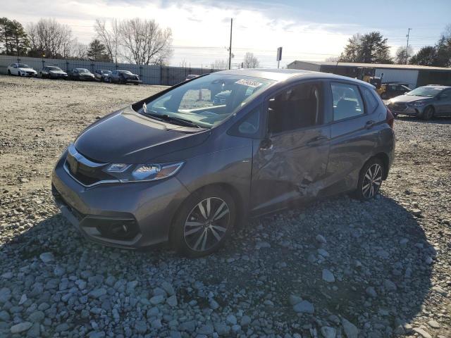 3HGGK5H80KM735711 - 2019 HONDA FIT EX GRAY photo 1