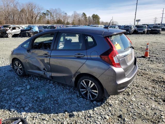 3HGGK5H80KM735711 - 2019 HONDA FIT EX GRAY photo 2