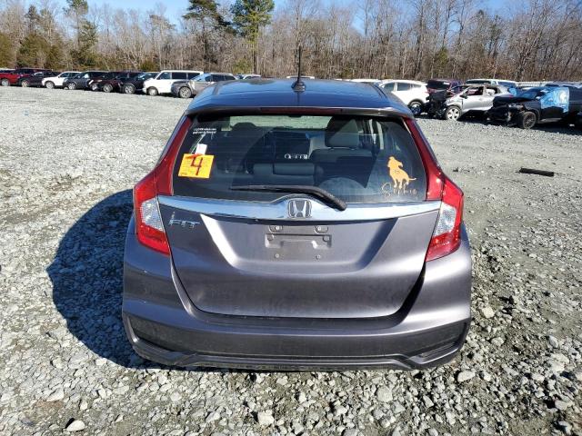 3HGGK5H80KM735711 - 2019 HONDA FIT EX GRAY photo 6