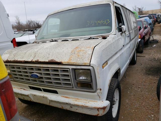 1FTGS24Y2MHA25834 - 1991 FORD ECONOLINE E250 SUPER DUTY VAN WHITE photo 1