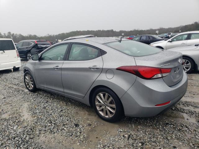 KMHDH4AE5FU225460 - 2015 HYUNDAI ELANTRA SE BLUE photo 2