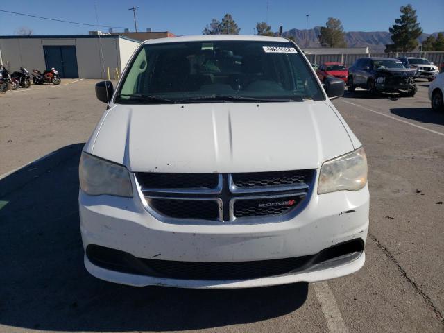 2C4RDGBG3DR811611 - 2013 DODGE GRAND CARA WHITE photo 5