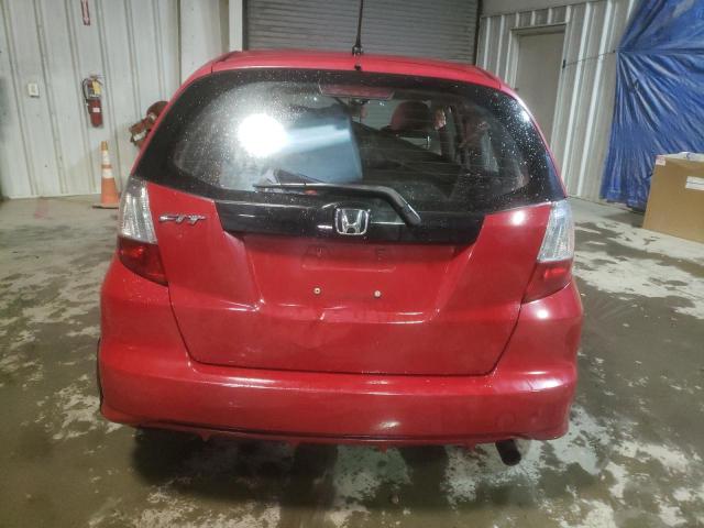 JHMGE8H39DC058821 - 2013 HONDA FIT RED photo 6