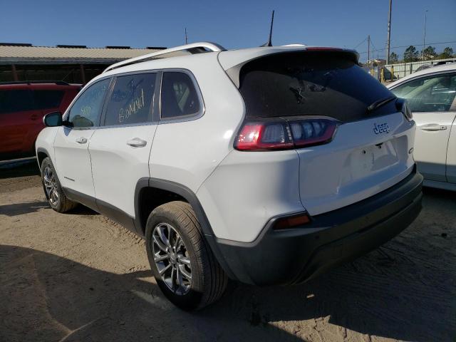 1C4PJLLB1LD652794 - 2020 JEEP CHEROKEE LATITUDE PLUS WHITE photo 2