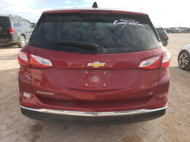 2GNAXKEV0L6219270 - 2020 CHEVROLET EQUINOX LT MAROON photo 6