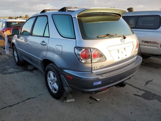 JTJHF10U010185322 - 2001 LEXUS RX 300 SILVER photo 2