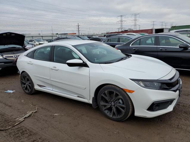 2HGFC2F83MH504457 - 2021 HONDA CIVIC SPORT 白色 照片 4