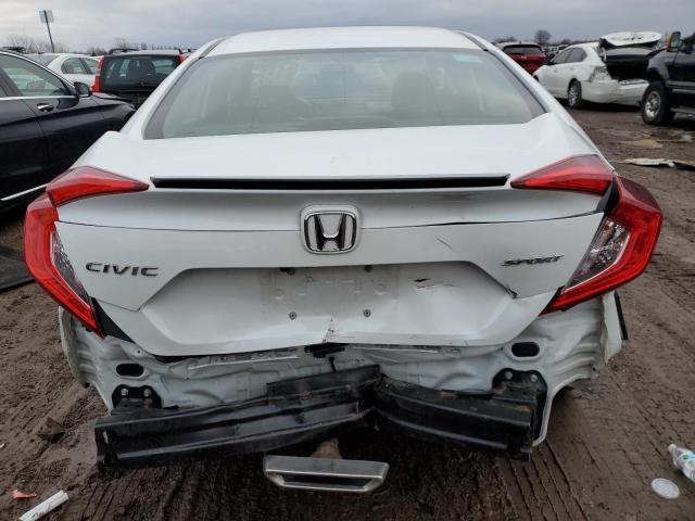 2HGFC2F83MH504457 - 2021 HONDA CIVIC SPORT WHITE photo 6