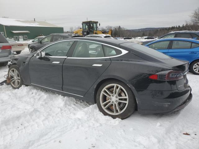 5YJSA1CP5DFP13570 - 2013 TESLA MODEL S შავი ფოტო 2