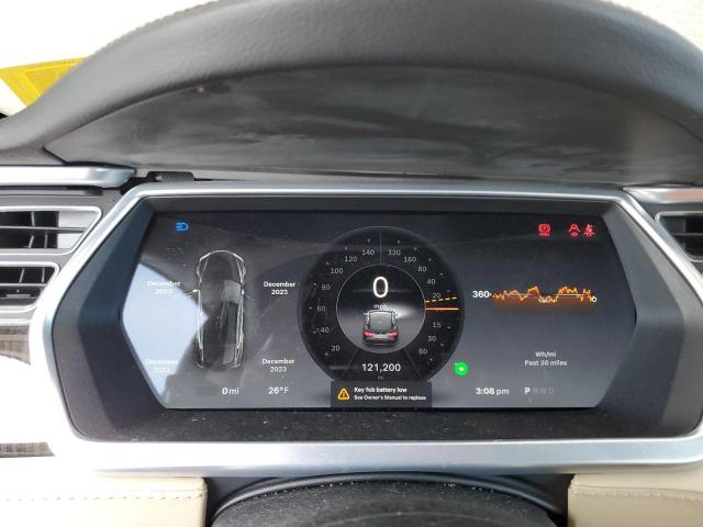 5YJSA1CP5DFP13570 - 2013 TESLA MODEL S შავი ფოტო 9