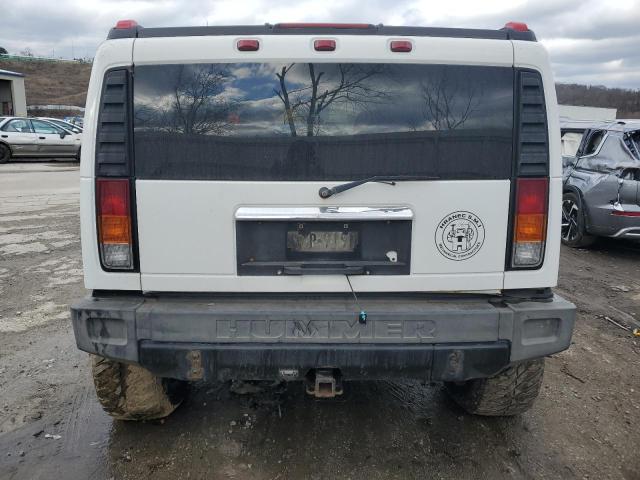 5GRGN23U44H102899 - 2004 HUMMER H2 WHITE photo 6