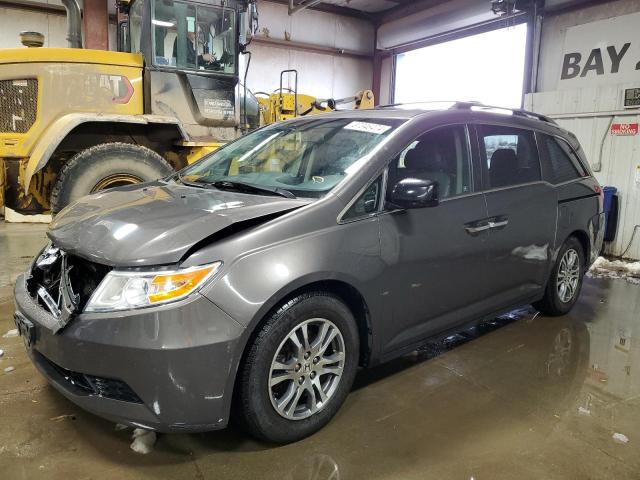 5FNRL5H6XCB086637 - 2012 HONDA ODYSSEY EXL GRAY photo 1