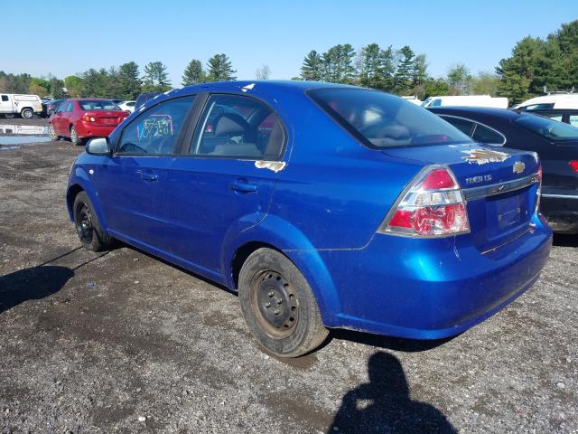 KL1TD56638B058086 - 2008 CHEVROLET AVEO BASE  photo 3