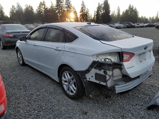 3FA6P0H79ER170698 - 2014 FORD FUSION SE WHITE photo 2