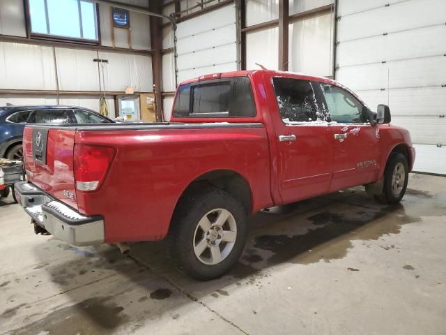 1N6AA07B47N220535 - 2007 NISSAN TITAN XE RED photo 3