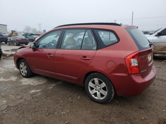 KNAFG526X87134356 - 2008 KIA RONDO LX ORANGE photo 2