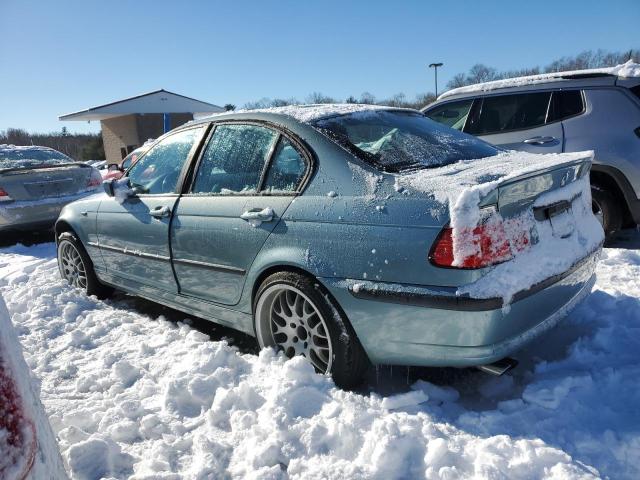 WBAEV33433PD58096 - 2003 BMW 3 SERIES I TURQUOISE photo 2