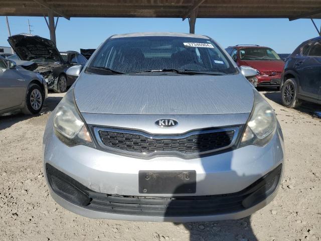 KNADN4A3XD6156551 - 2013 KIA RIO EX SILVER photo 5